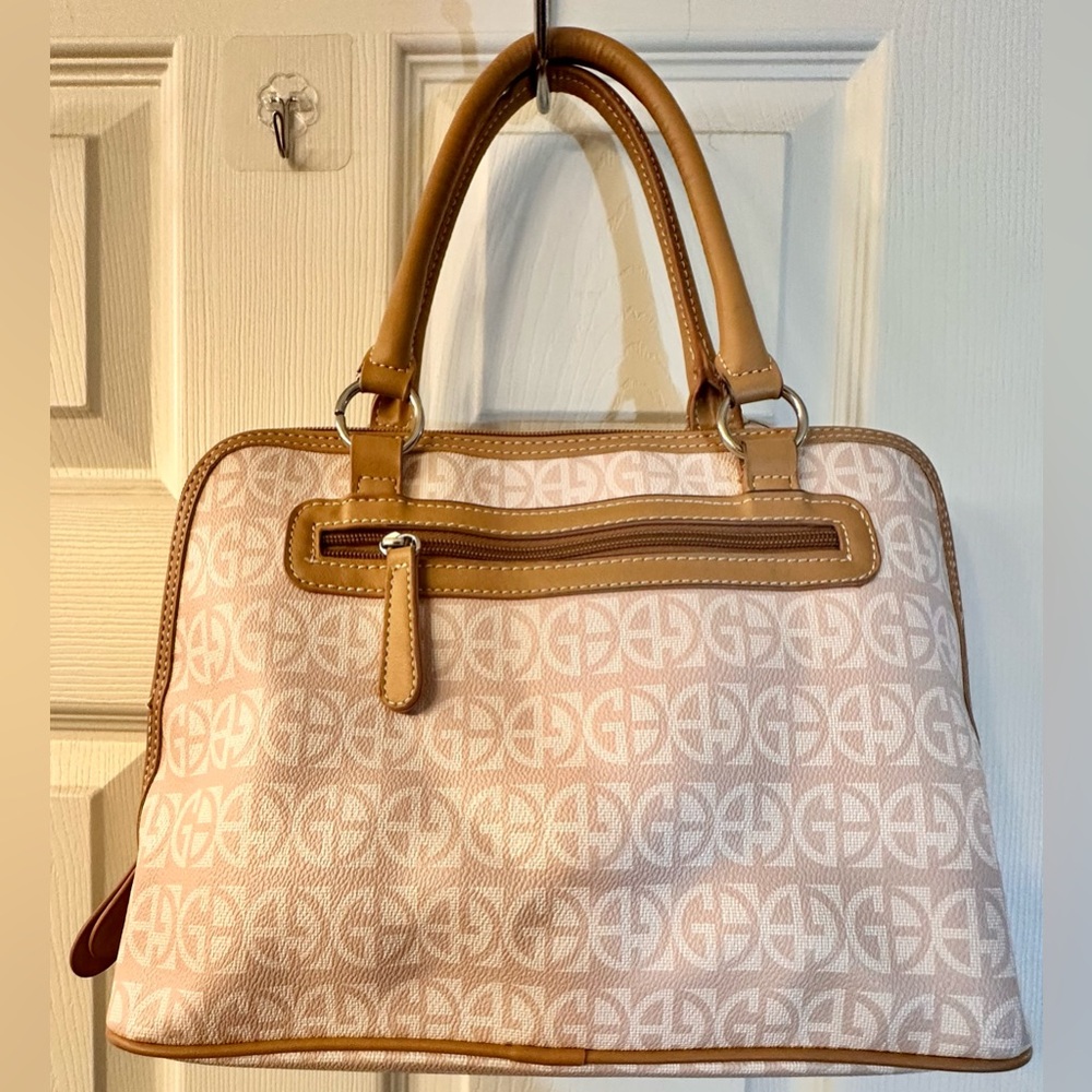 NWOT Giani Bernini Block Signature Dome Satchel, Created for Macy's - Picture 5 of 9